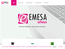 Tablet Screenshot of emesasoftware.com